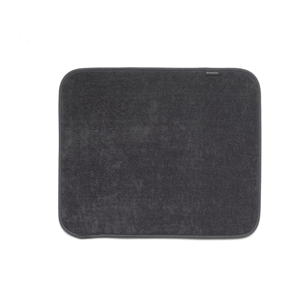 Sinkside diskunderlägg mikrofiber 47x40 cm, Mörkgrå
