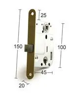 ASSA 2020 Låshus 75 mm låsdjup
