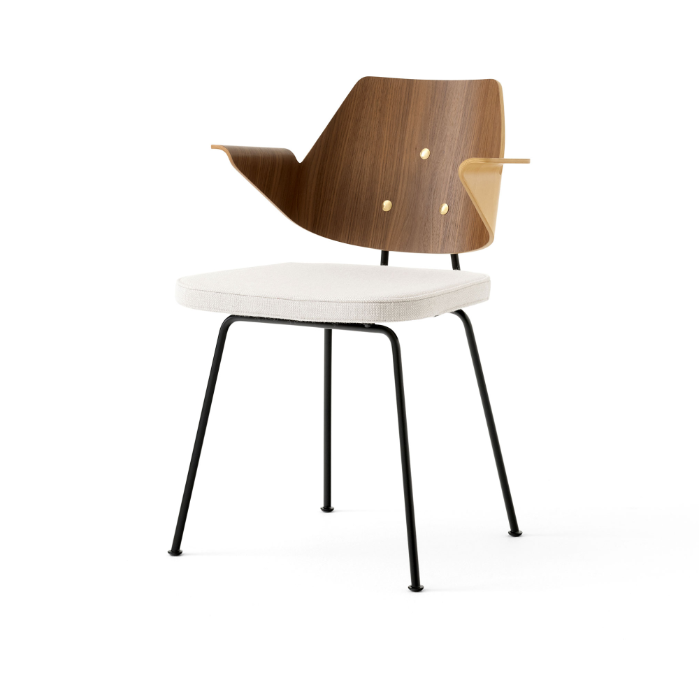 RFH RD7 karmstol, Walnut-beech-offwhite