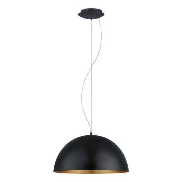 Takpendel Eglo Gaetano 1 Ø530 mm Svart, Guld