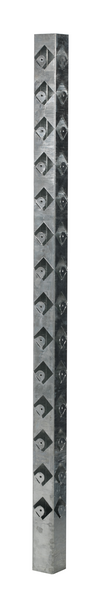 STAKET JABO ÖCKERÖ VARMGALV STÅL, HÖRN 70X70 1480MM