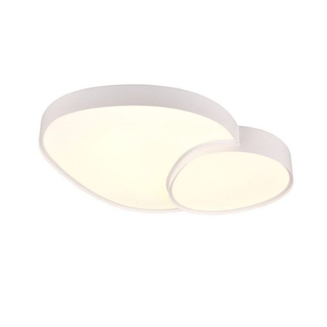 Taklampa TRIO Rise 77 cm, Mattvit