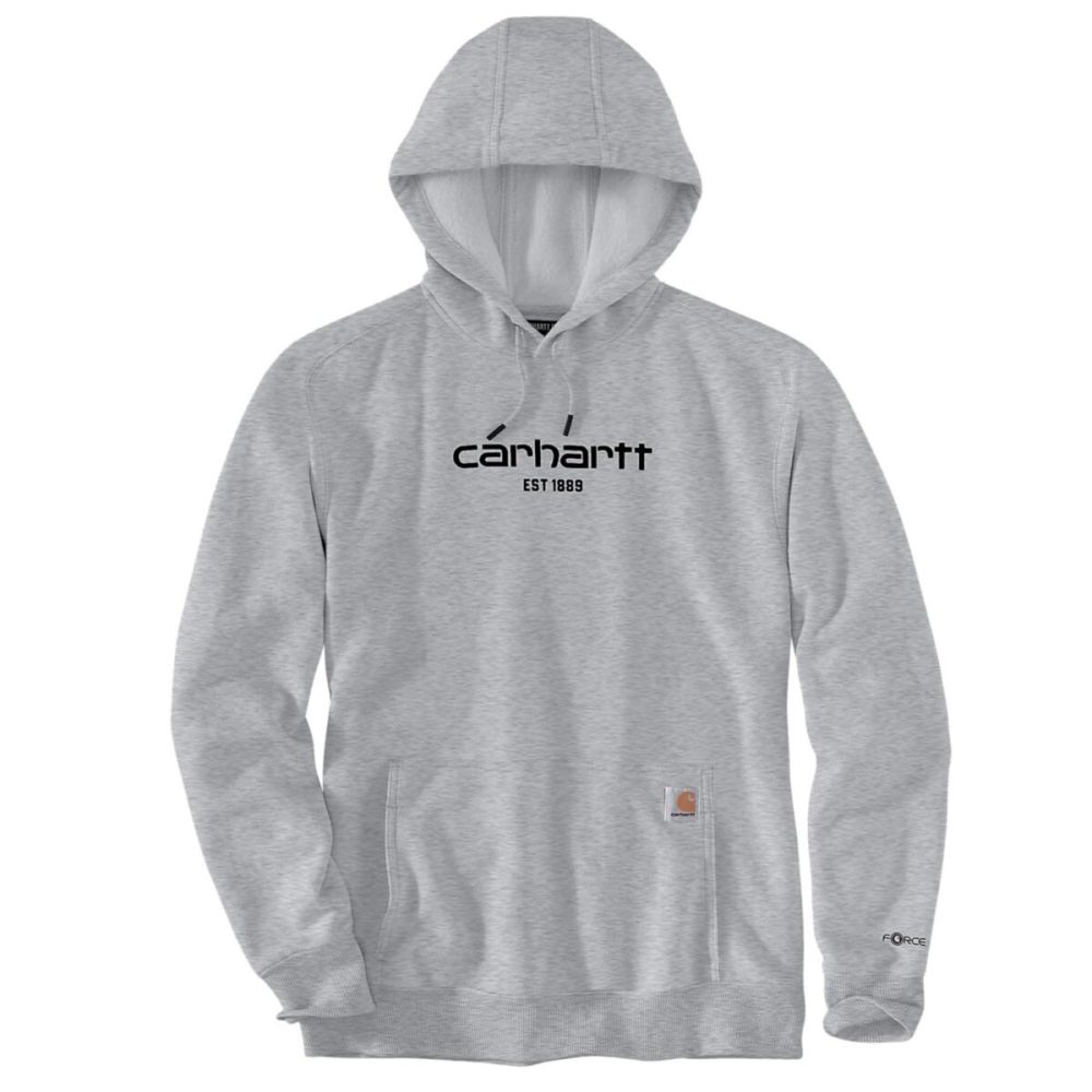 Kjøp Carhartt Hettegenser Logo, grå