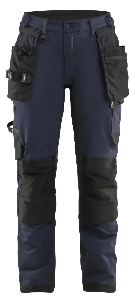 Blåkläder 712116458699D23 Arbetsbyxa marinblå/svart Marinblå/svart