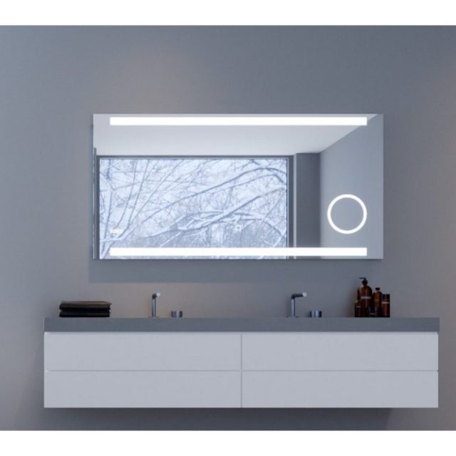 Kolerud Badrumsspegel 60 cm LED-belysning