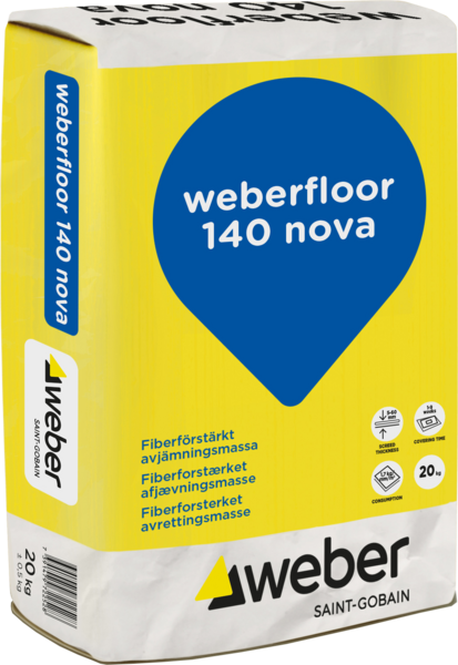 GOLVBRUK WEBER FLOOR 140 NOVA 20KG