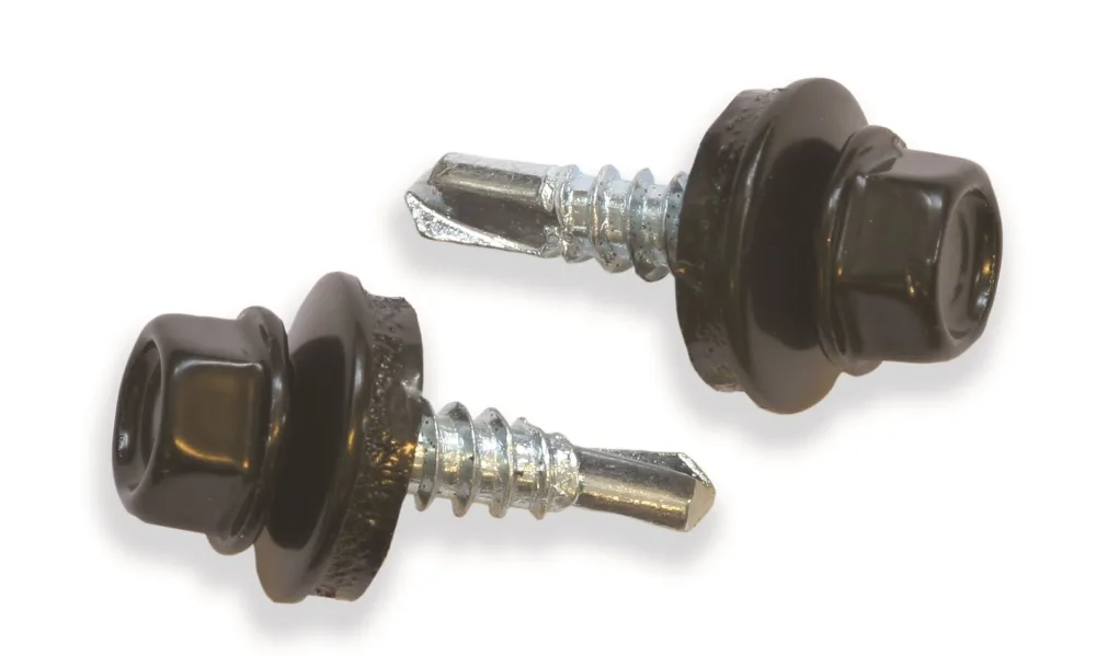 Ejot 860110 Byggskruv 4,8 mm SAPHIR FZB 4,8 x 20 mm/Ö, SVART 9011, 250-pack - Bild 2