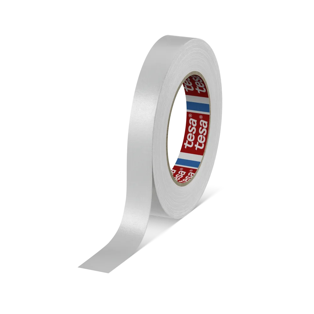 Tesa 4651 Vävtejp röd, 25 m x 19 mm - Bild 2