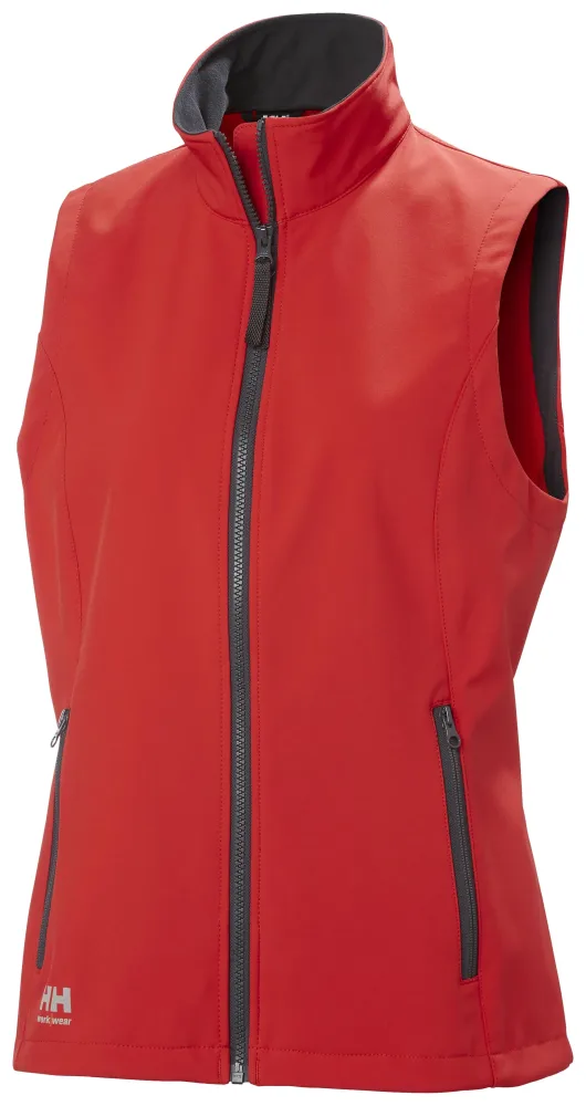 Helly Hansen Workwear Manchester 74242-220 Softshellväst röd Röd