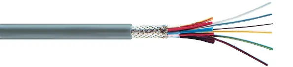 Rutab Novotronic LiYCY Elektronikkabel 2 ledare Ø4,5 mm, 1 m