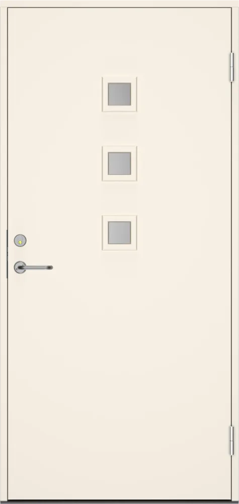 Swedoor C7031 Ytterdörr vit (S 0502-Y) 888x2080 mm