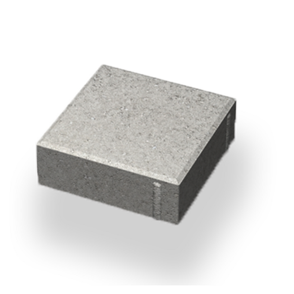 PLATTA BENDERS SLÄT B 17,5X17,5X6 GRÅ, GRÅ 175X175X60MM