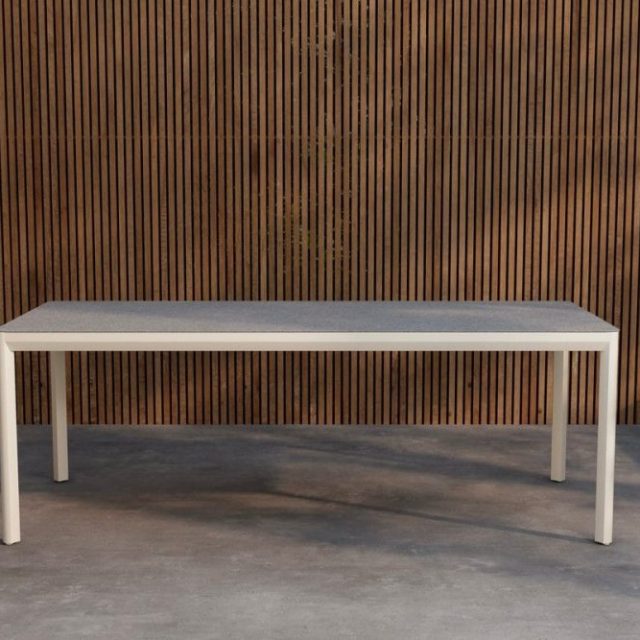 Rektangulärt Matbord Lino 220 cm Utomhus