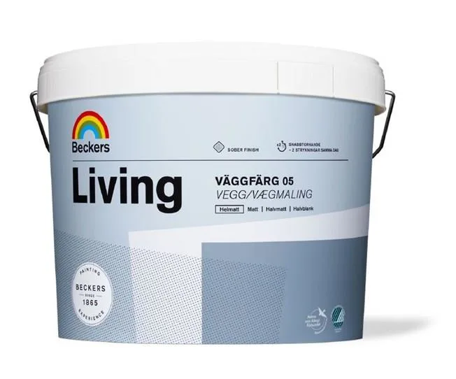 Beckers Living 20 Väggfärg halvmatt Antikvit