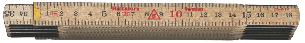 Hultafors 59-2-12 Måttstock 2 m