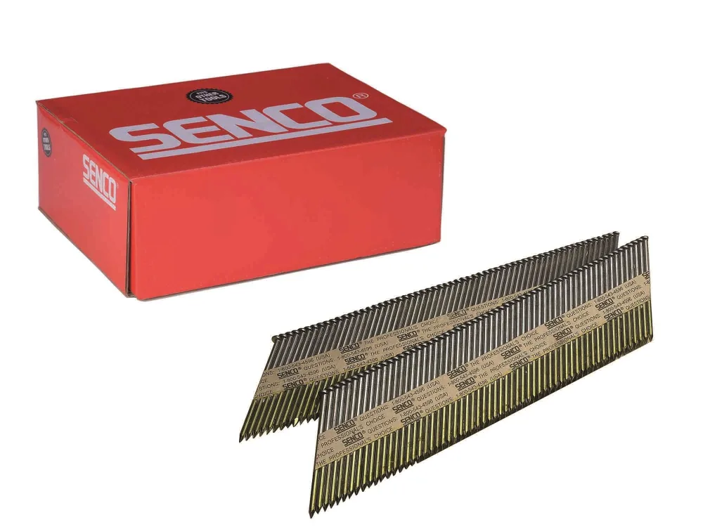 Senco HC59ESBKR Stavspik SLÄT VFZ, 34° MEJSELSPETS, 2000-pack 3,1 x 90 mm