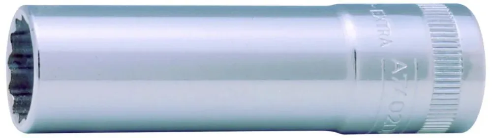 Bahco A7402DZ-3/8 Tolvkanthylsa 3/8", lång modell, tum 3/8"