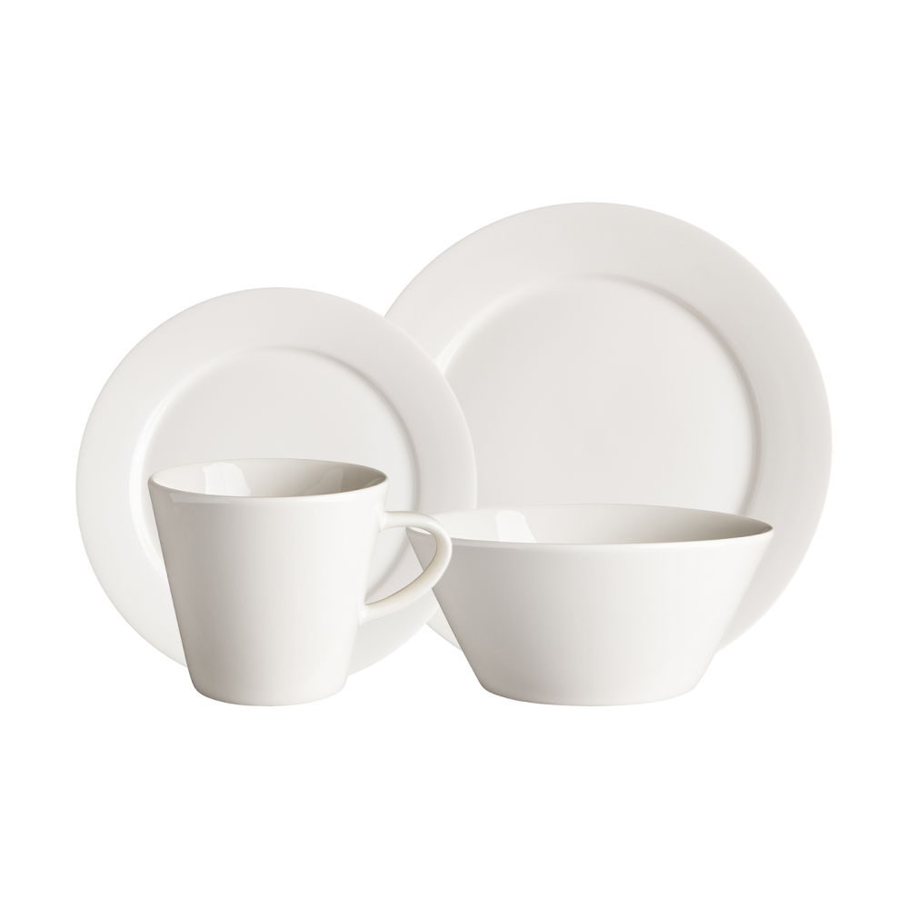 Kalk servisset 16 delar - Vit
