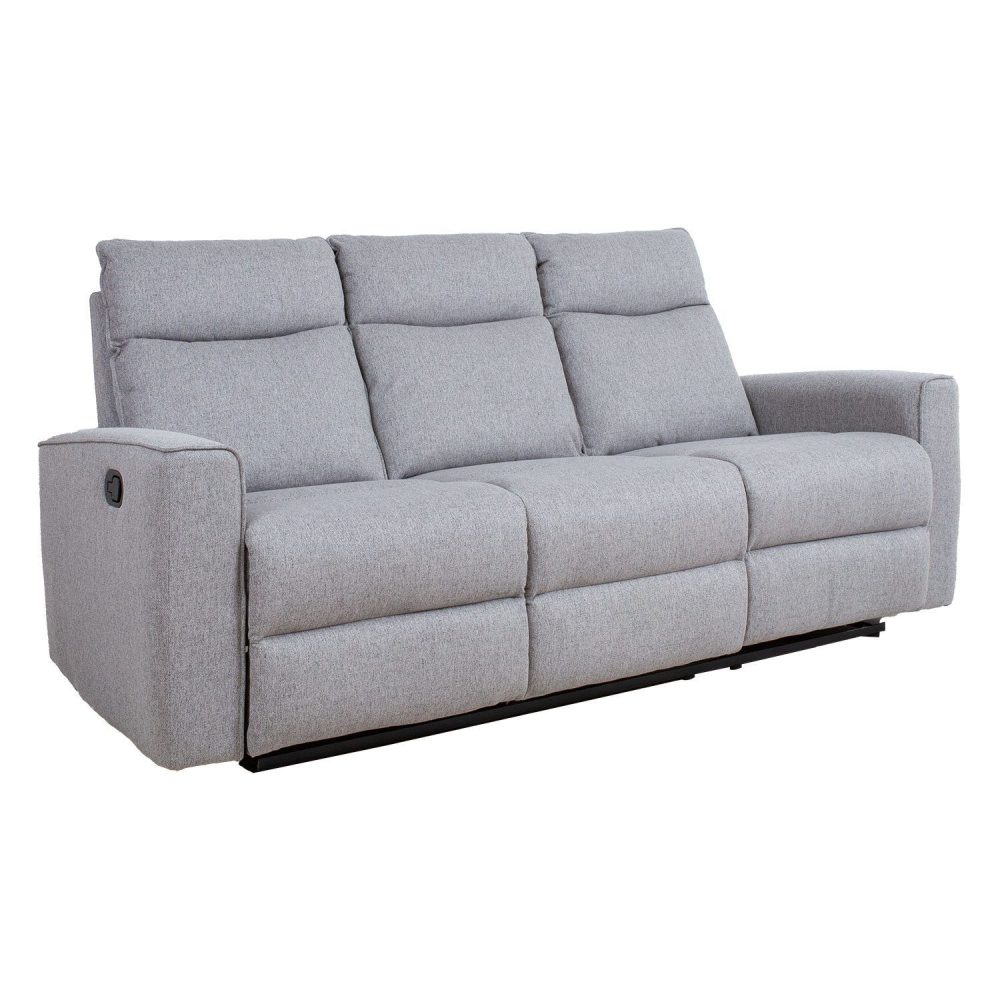 Reclinersoffa Fjolna 3-sits med manuell mekanism