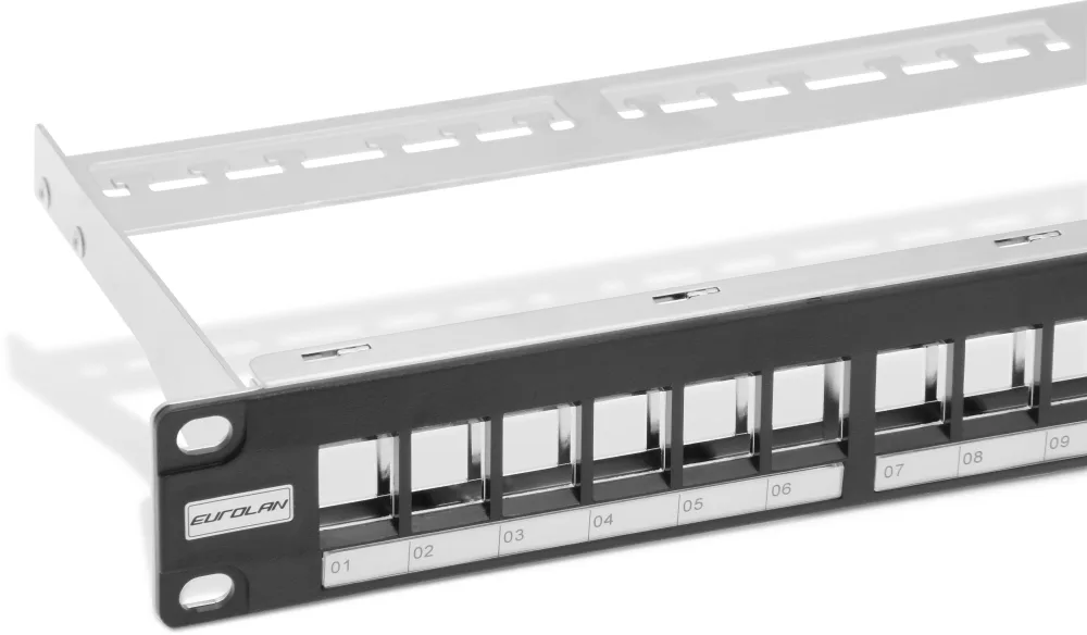 Eurolan 27F-00-24BL Panel obestyckad