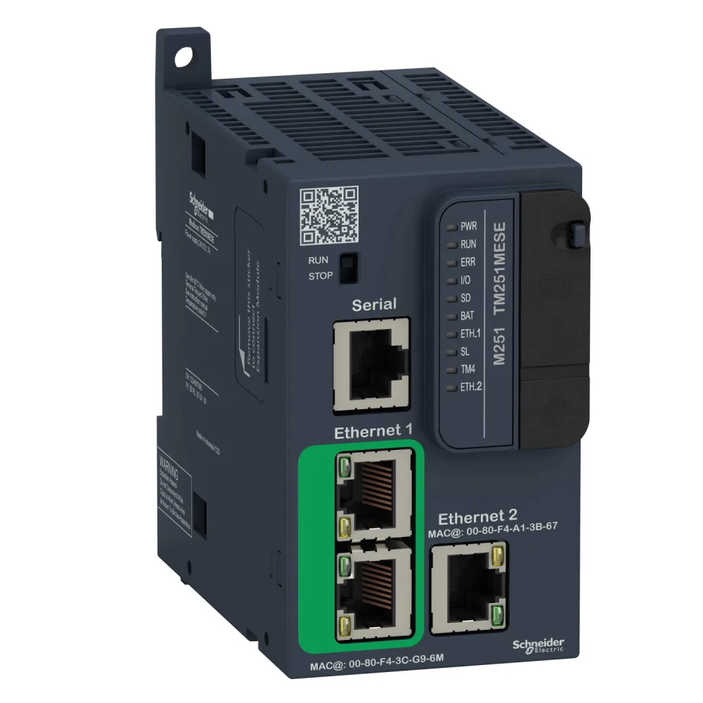 Schneider Electric TM251MESE Styrenhet 24 VDC, 50 A