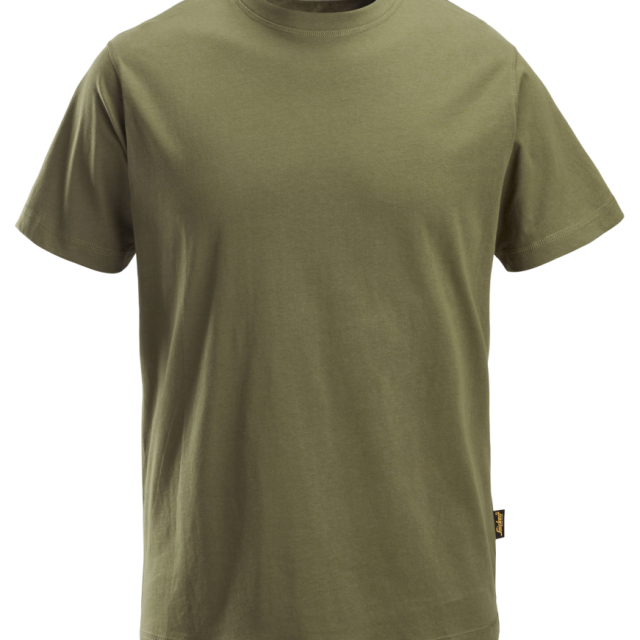 T-SHIRT SNICKERS WORKWEAR 2502 KHAKIGRÖN XXL