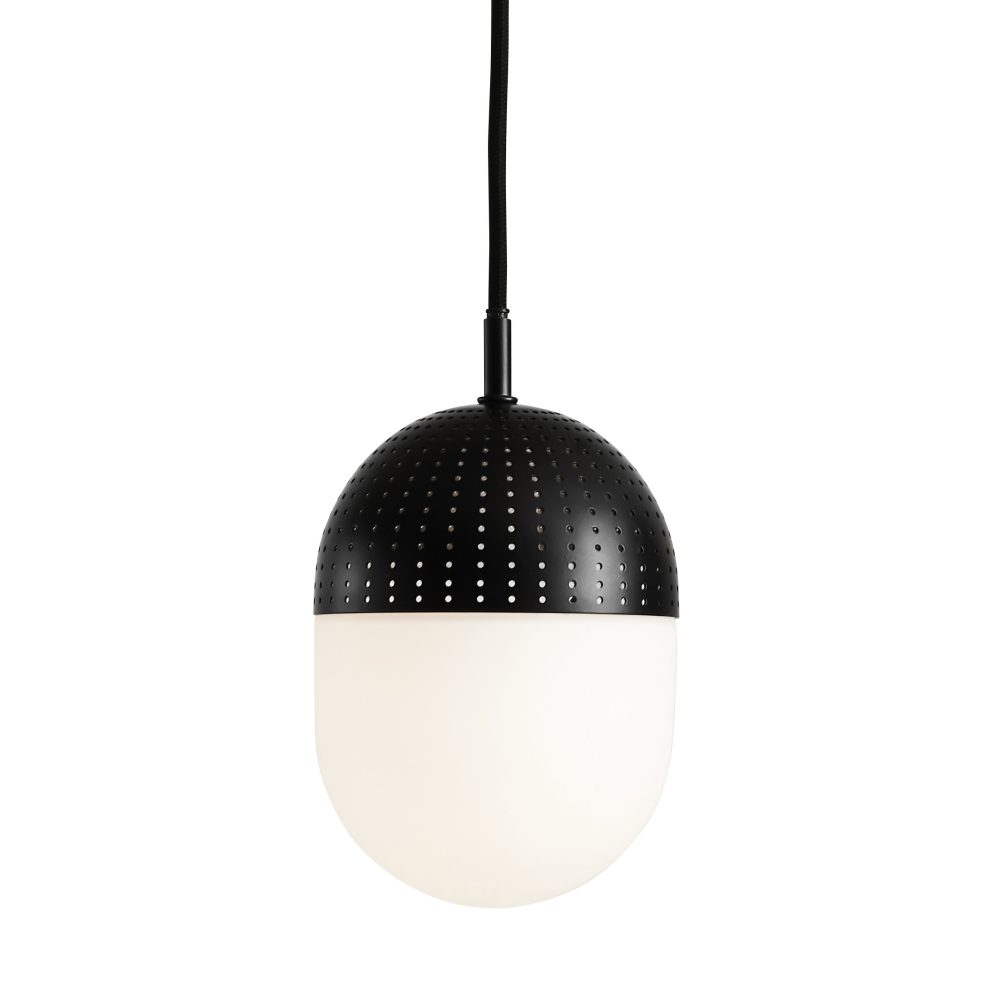 Dot taklampa medium, svart