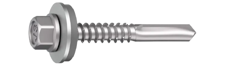 Ejot JT3-6 Byggplåtskruv A2, borrande 5.5x190 mm, 100-pack - Bild 2