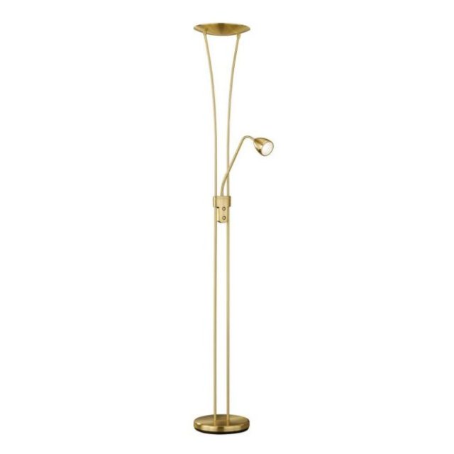 Golvlampa TRIO Arizona Mässing