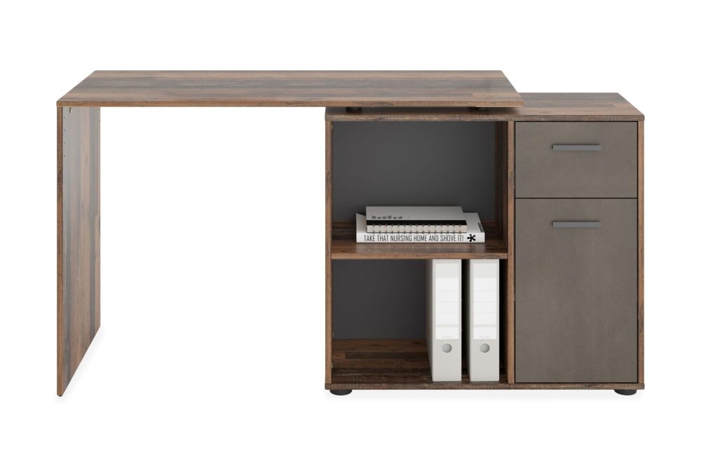 Colatosti Hörnskrivbord 117 cm med Förvaring