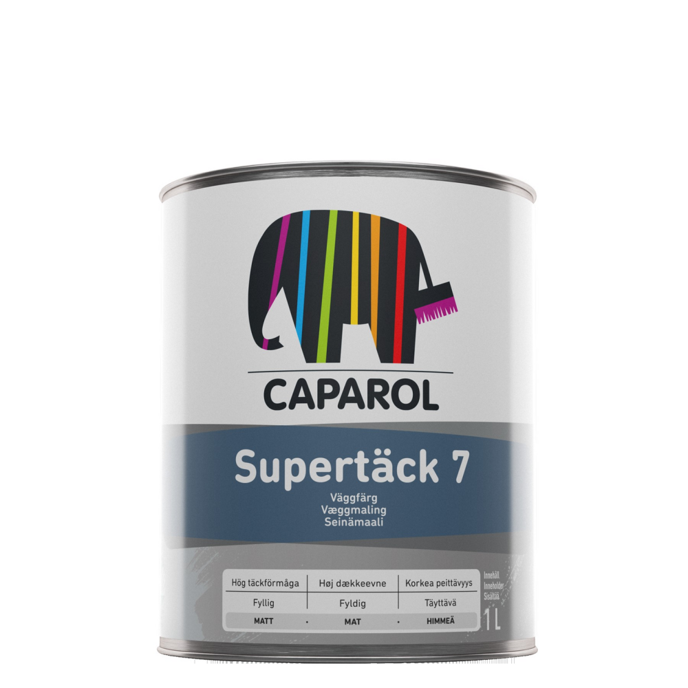 SUPERTÄCK 7 BAS A 0,95L VÄGGFÄRG