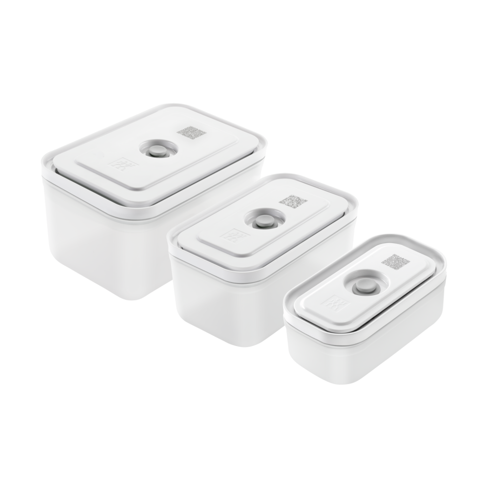 Zwilling vakuumlådor set i plast, 3 lådor