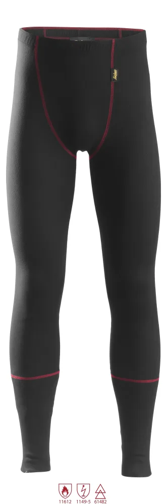 Snickers Workwear 9460 ProtecWork Långkalsong svart, flamskydd S