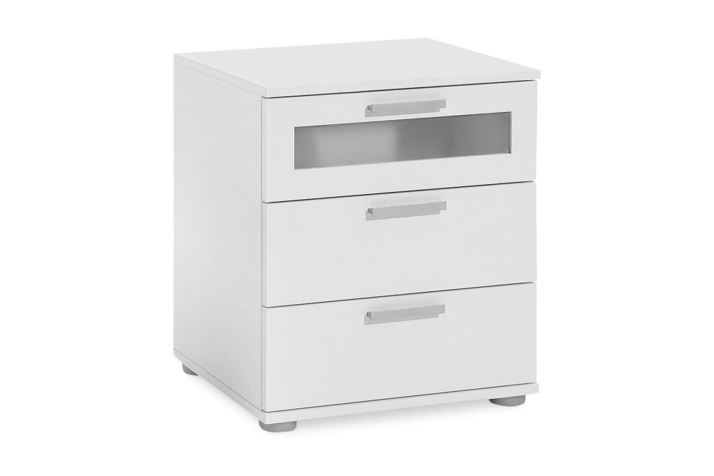Polyxo Sängbord 45 cm med Förvaring 3 Lådor