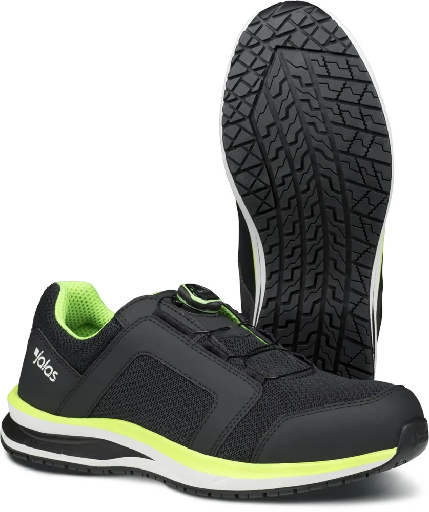 Jalas TEMPUS 5668 Skyddssko S1P, BOA, ESD, svart/gul 47