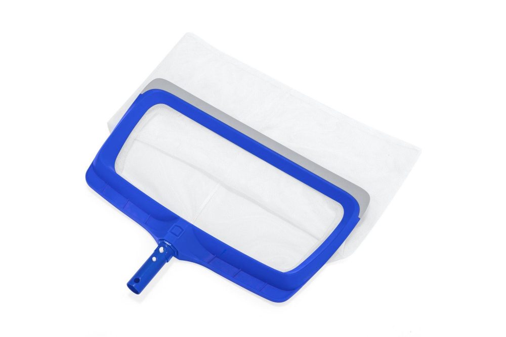 Flowclear AquaRake Pool Leaf Skimmer Rund 3 cm Blå