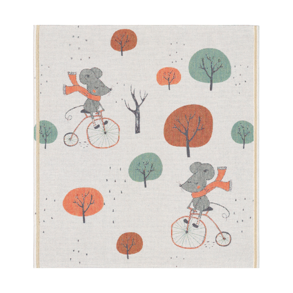 Skogsmus babyfilt 70x75 cm, Multi