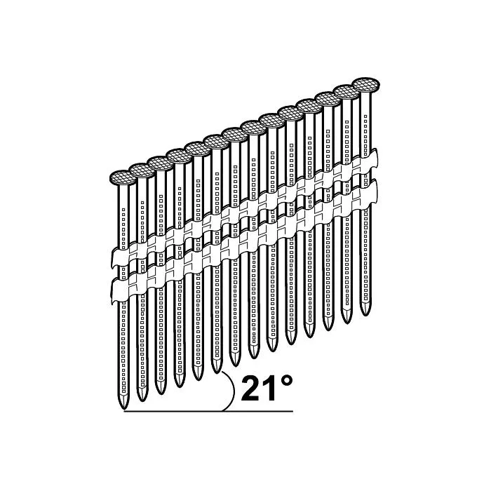 ESSVE M-Fusion Maskinspik 21° D-huvud, 1800-pack 2,8x60mm