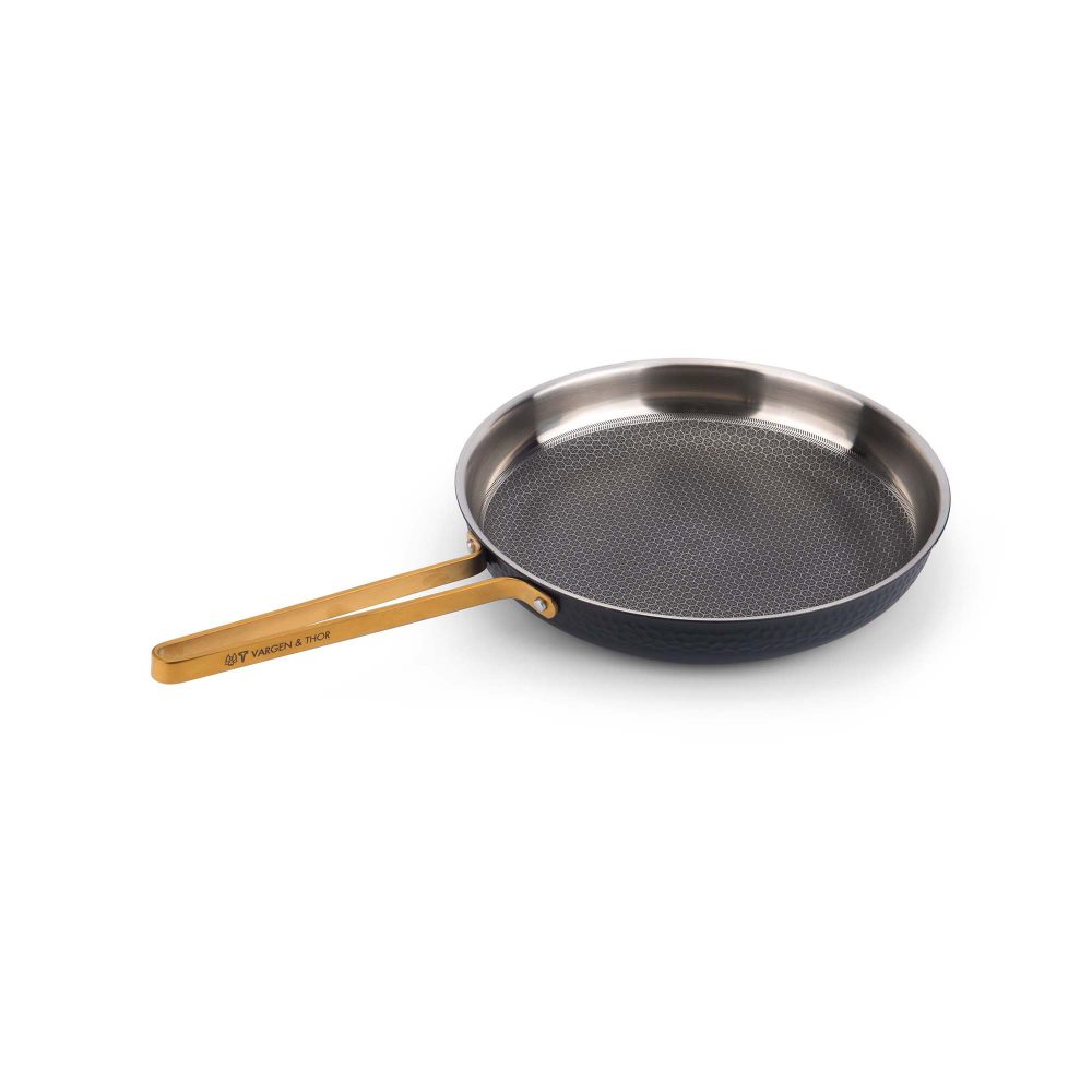 Arvet hamrad svart stekpanna, Modell Xb, Ø28 cm