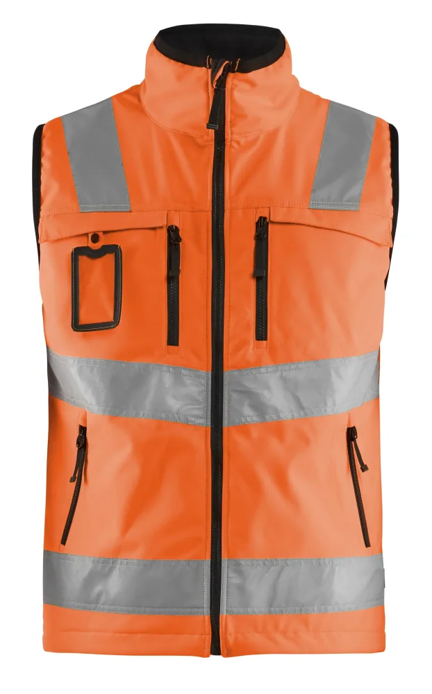Blåkläder 304925175300XXL Softshellväst varsel, orange XXL