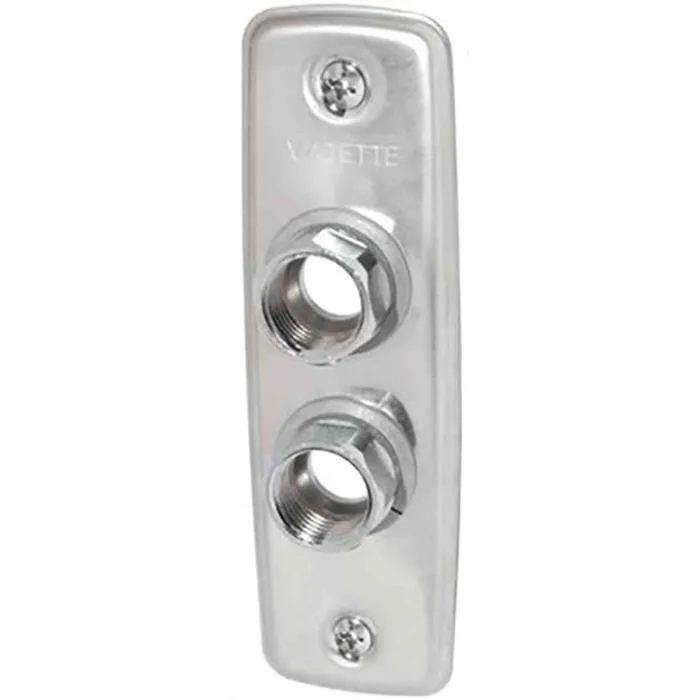Vatette FG0125253 Väggbricka 2-håls, 16 mm