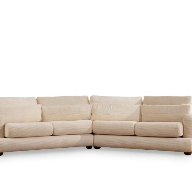 Relento Svängd Soffa 4-sits