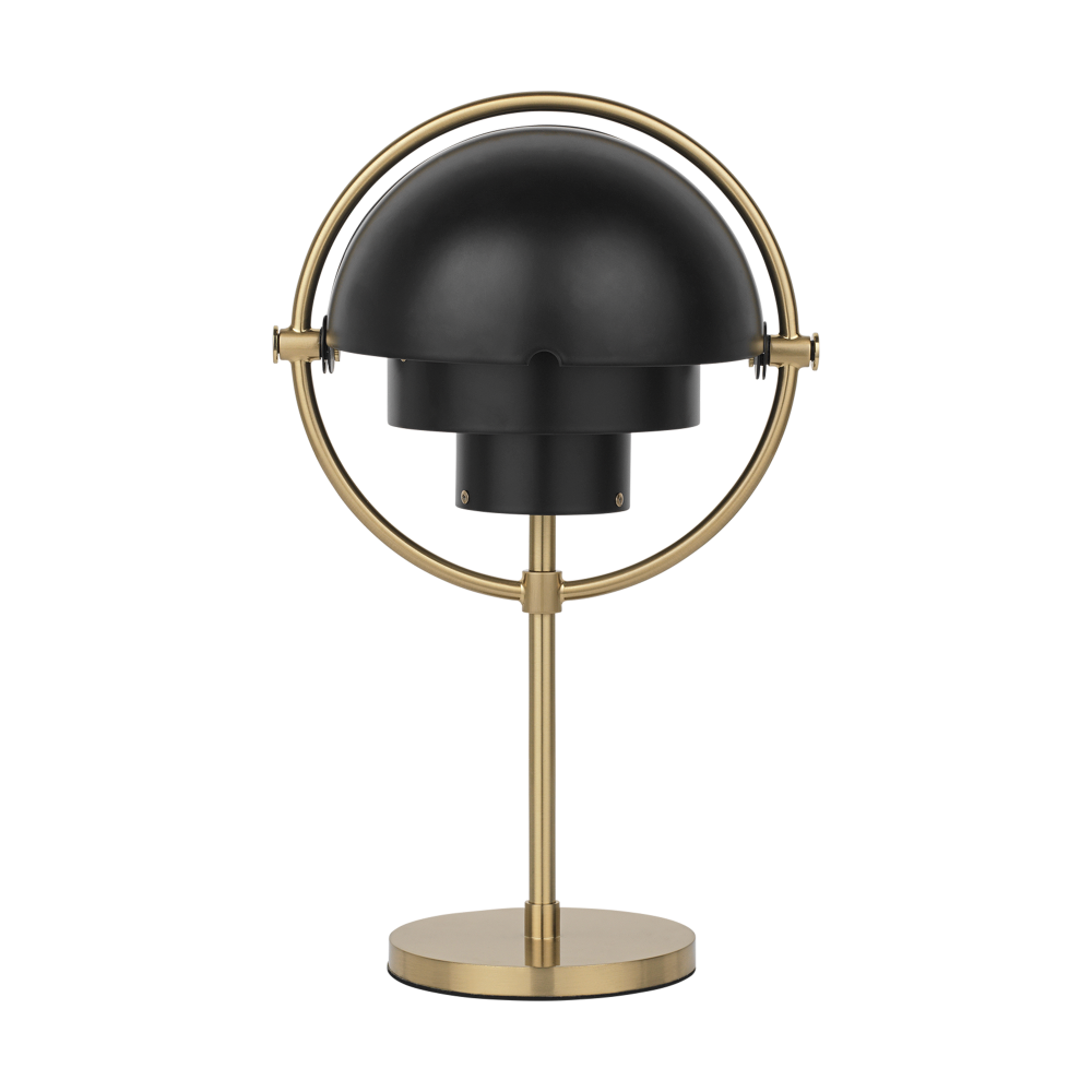 Multi-Lite portabel lampa, Black semi matt-brass