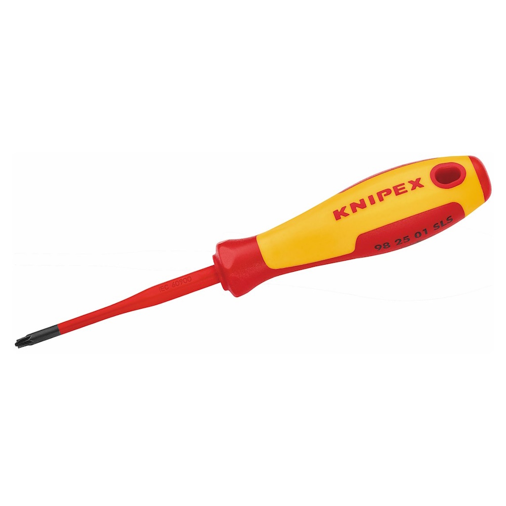 Skruvmejsel – Isolerad 1000, PZ/S-1, 80mm, KNIPEX 1662257