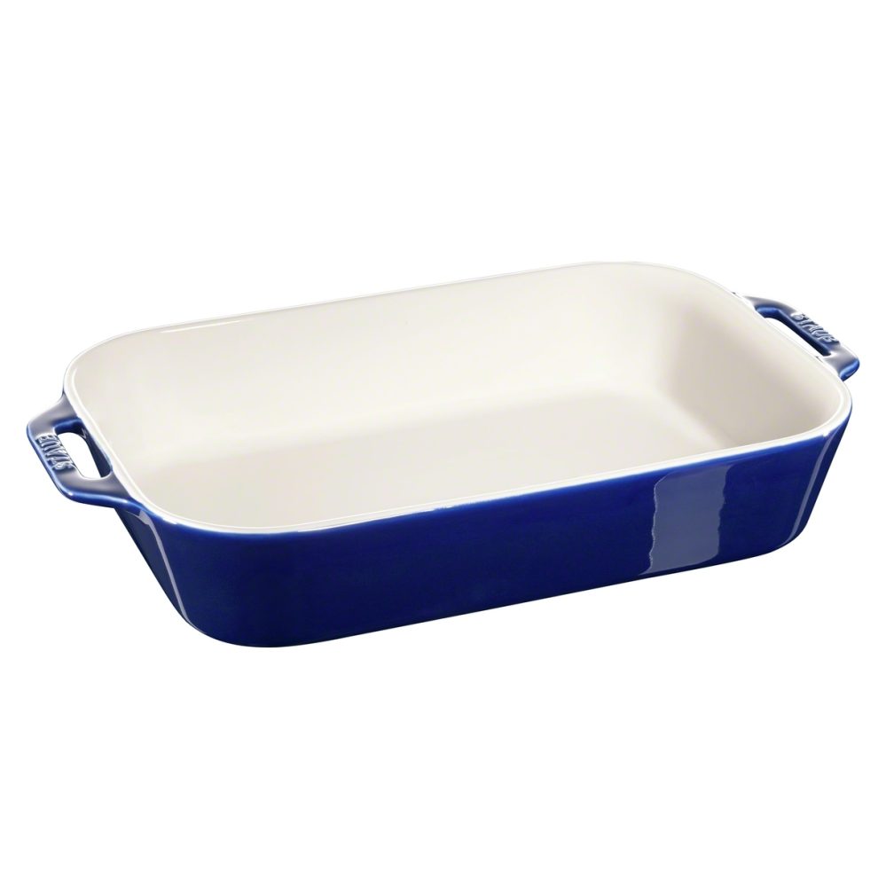 Staub rektangulär ugnsform 34 x 24 cm, blå