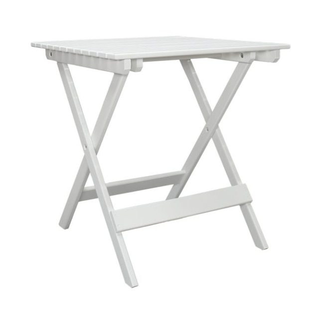 CALAYAN Klappbord och Cafébord Utomhus 65 cm Trä