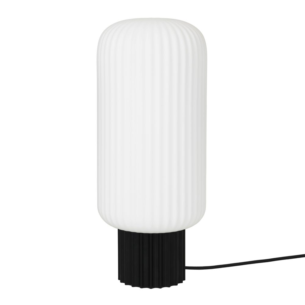 Lolly bordslampa, Svart-vit-39 cm