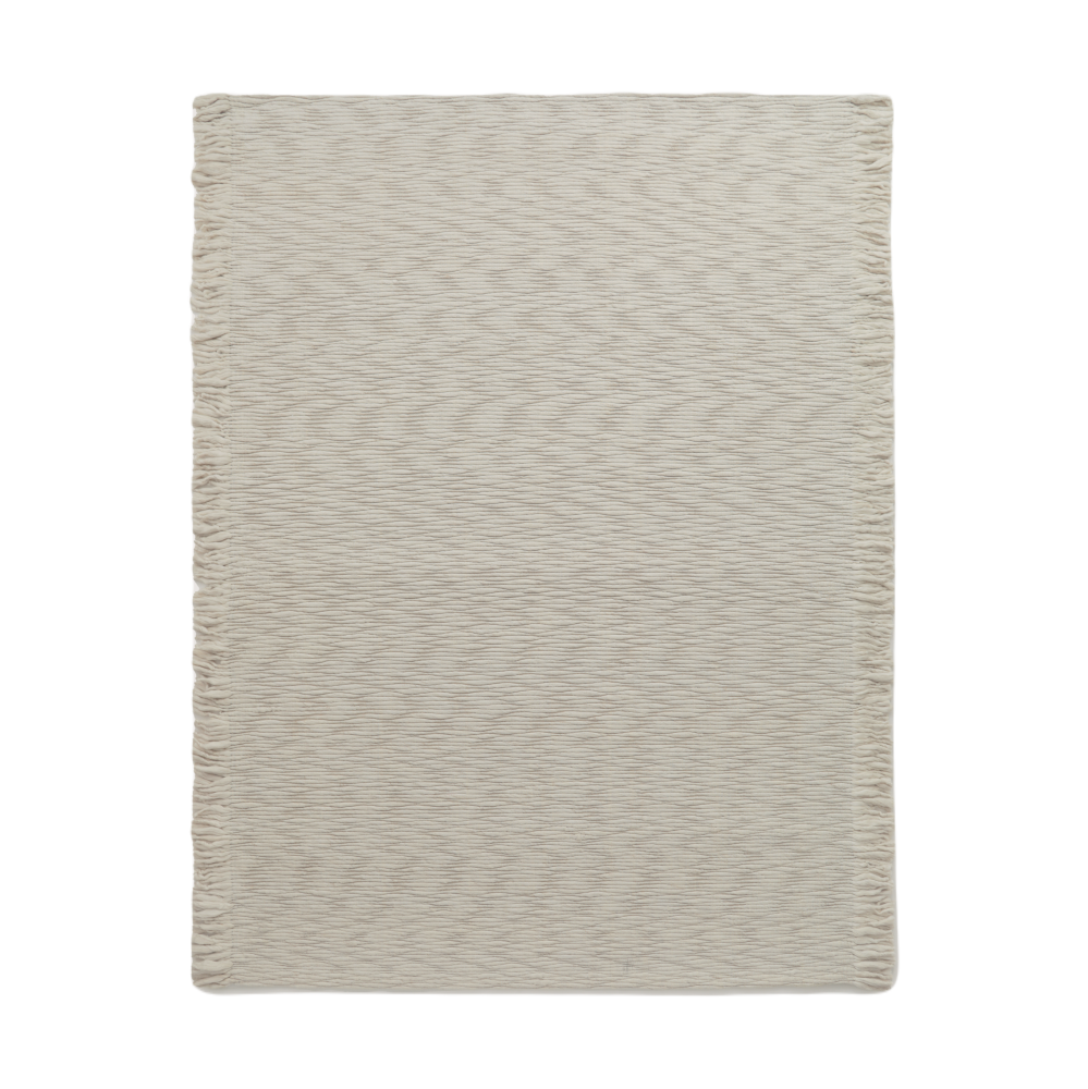 Fagerlund ullmatta 170x240 cm, Beige-offwhite
