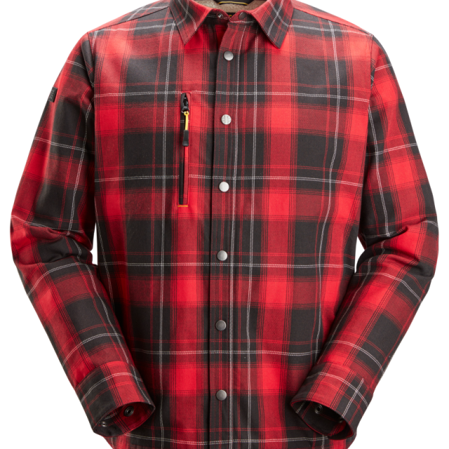 SKJORTA SNICKERS WORKWEAR FODRAD AW CHILIRÖD/, SVART STL XL