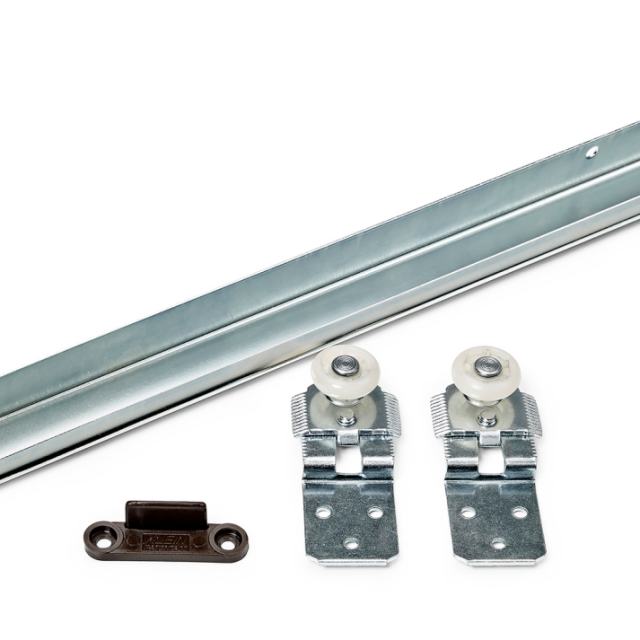 SKJUTDÖRRSBESLAG K-20 KOMPLETT GALV MAX 20KG 63-120CM
